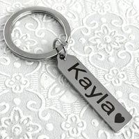Custom Name Key Chain | Fashion Jewellery Outlet | Fashion Jewellery Outlet
