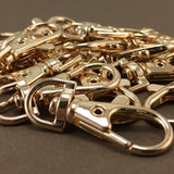 8 Gold Plated Swivel Lobster Clasps | Fashion Jewellery Outlet | Fashion Jewellery Outlet