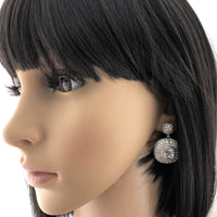 Bridal Cubic Zirconia Earrings 18K Plated | Fashion Jewellery Outlet | Fashion Jewellery Outlet