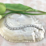 Cubic Zirconia Baguette Bridal Bracelet | Fashion Jewellery Outlet | Fashion Jewellery Outlet