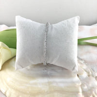 Rose Gold Cubic Zirconia Bridal Bracelet | Fashion Jewellery Outlet | Fashion Jewellery Outlet
