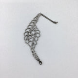Gunmetal Rhinestone Bracelet | Fashion Jewellery Outlet | Fashion Jewellery Outlet