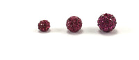 10mm Fuchsia Pink Shamballa Bead | Fashion Jewellery Outlet | Fashion Jewellery Outlet