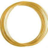 Beadalon Memory Wire Bracelet, Gold 0.50 OZ | Fashion Jewellery Outlet | Fashion Jewellery Outlet
