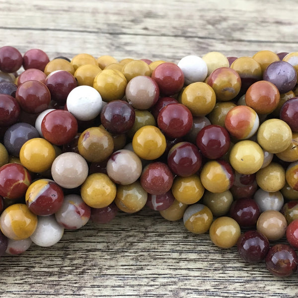 10mm Mookaite Bead | Fashion Jewellery Outlet | Fashion Jewellery Outlet