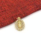 Mother Mary Pave Pendant