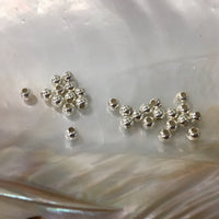 4mm Sterling Silver Beads | Fashion Jewellery Outlet | Fashion Jewellery Outlet