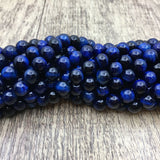 6mm Blue Tiger Eye Bead | Fashion Jewellery Outlet | Fashion Jewellery Outlet
