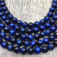 10mm Blue Tiger Eye Bead | Fashion Jewellery Outlet | Fashion Jewellery Outlet