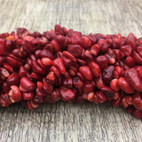 Red Coral Chips Beads | Fashion Jewellery Outlet | Fashion Jewellery Outlet