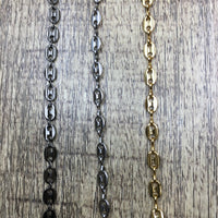 7mm Designer link chain | Fashion Jewellery Outlet | Fashion Jewellery Outlet
