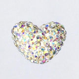 Shambhala AB disco heart bead | Fashion Jewellery Outlet | Fashion Jewellery Outlet