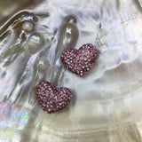 Shambhala Pink disco heart bead | Fashion Jewellery Outlet | Fashion Jewellery Outlet