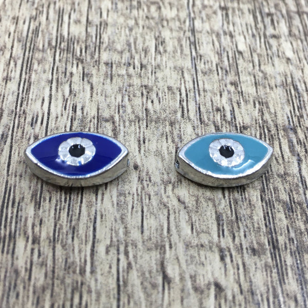 Navy / Turquoise Blue Evil Eye Bead | Fashion Jewellery Outlet | Fashion Jewellery Outlet