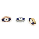 Stainless Steel Dark Blue Evil Eye Beads | Fashion Jewellery Outlet | Fashion Jewellery Outlet