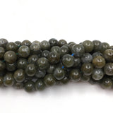 4mm Greeny Grey Labradorite Beads | Fashion Jewellery Outlet | Fashion Jewellery Outlet