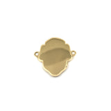 Gold Plated Steel Enamel Buddha Connector | Fashion Jewellery Outlet | Fashion Jewellery Outlet