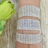 Crystal Rhinestone stretchable bracelet | Fashion Jewellery Outlet | Fashion Jewellery Outlet