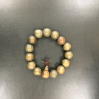 Wood bead bracelet with guru bead | Fashion Jewellery Outlet | Fashion Jewellery Outlet