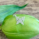 Sterling Silver Butterfly Charm | Fashion Jewellery Outlet | Fashion Jewellery Outlet