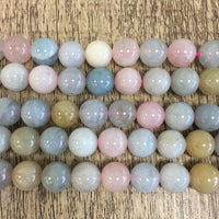 10mm Morganite Beads | Fashion Jewellery Outlet | Fashion Jewellery Outlet