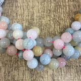 8mm Morganite Beads | Fashion Jewellery Outlet | Fashion Jewellery Outlet