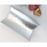 Silver Pillow Candy Box | Fashion Jewellery Outlet | Fashion Jewellery Outlet
