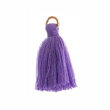 Poly Cotton Tassel, Purple Thread Tassel | Fashion Jewellery Outlet | Fashion Jewellery Outlet