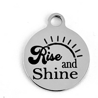 Rise and Shine Custom Charm | Fashion Jewellery Outlet | Fashion Jewellery Outlet