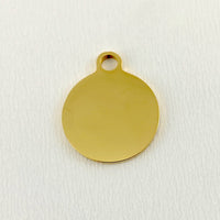 Best Mom Ever Engraved Round Charm | Fashion Jewellery Outlet | Fashion Jewellery Outlet