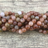 8mm Rutilated Quartz Bead | Fashion Jewellery Outlet | Fashion Jewellery Outlet