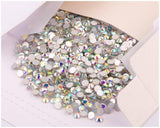 Clear AB Swarovski Flatbacks Crystal SS30 | Fashion Jewellery Outlet | Fashion Jewellery Outlet
