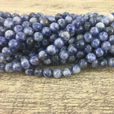 4mm Sodalite Bead | Fashion Jewellery Outlet | Fashion Jewellery Outlet