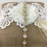 Stunning Round Shape Gold Bridal Bracelet | Fashion Jewellery Outlet | Fashion Jewellery Outlet