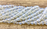 10mm White Opal Beads | Fashion Jewellery Outlet | Fashion Jewellery Outlet