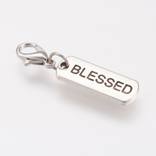 Blessed Charm with Lock | Fashion Jewellery Outlet | Fashion Jewellery Outlet