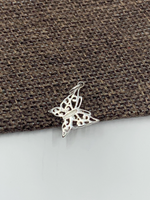 Sterling silver butterfly charm