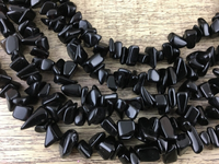Black Agate Chips Beads | Fashion Jewellery Outlet | Fashion Jewellery Outlet