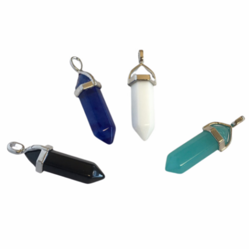 Agate Bullet Pendants | Fashion Jewellery Outlet | Fashion Jewellery Outlet