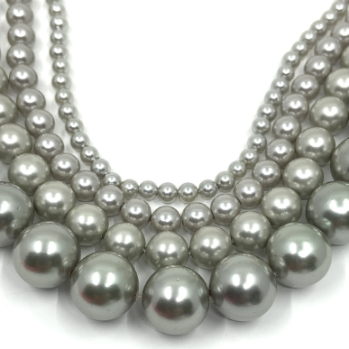 Grey Shell Pearls | Fashion Jewellery Outlet | Fashion Jewellery Outlet