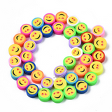 Heart Eyes Emoji face rubber beads | Fashion Jewellery Outlet | Fashion Jewellery Outlet