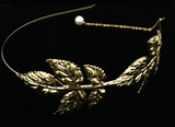 Hair Accessories, Gold Leaf Headband | Fashion Jewellery Outlet | Fashion Jewellery Outlet