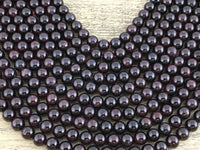 8mm Garnet Semi Precious Bead | Fashion Jewellery Outlet | Fashion Jewellery Outlet