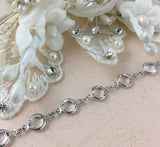 Swarovski Chain Silver Chain SS29 | Fashion Jewellery Outlet | Fashion Jewellery Outlet