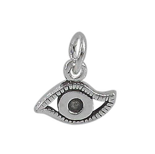 Sterling Silver Evil Eye Charm | Fashion Jewellery Outlet | Fashion Jewellery Outlet