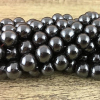 8mm Hematite Bead | Fashion Jewellery Outlet | Fashion Jewellery Outlet