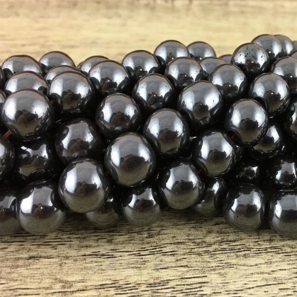 8mm Magnetic Hematite Bead | Fashion Jewellery Outlet | Fashion Jewellery Outlet