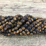 10mm Frosted Tiger Eye Bead | Fashion Jewellery Outlet | Fashion Jewellery Outlet