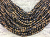 12mm Frosted Tiger Eye Bead | Fashion Jewellery Outlet | Fashion Jewellery Outlet