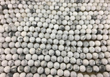 10mm White Howlite Bead | Fashion Jewellery Outlet | Fashion Jewellery Outlet